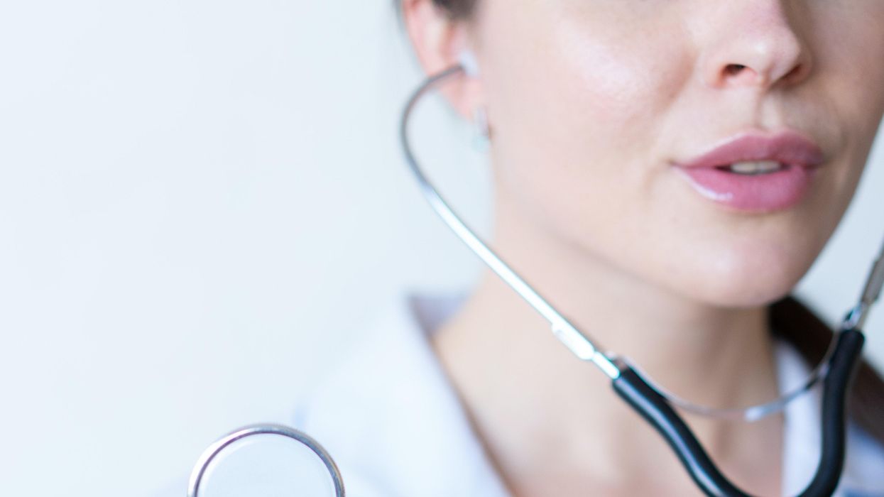 Doctor with a stethescope