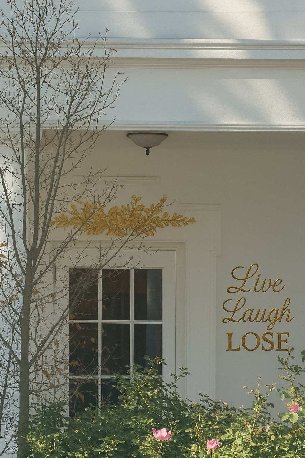 Doctored Oval Office sign