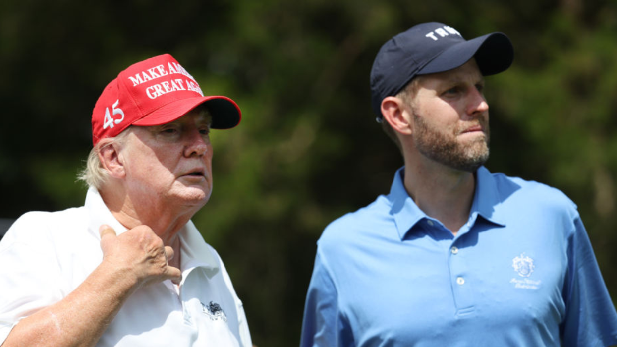 Donald and Eric Trump