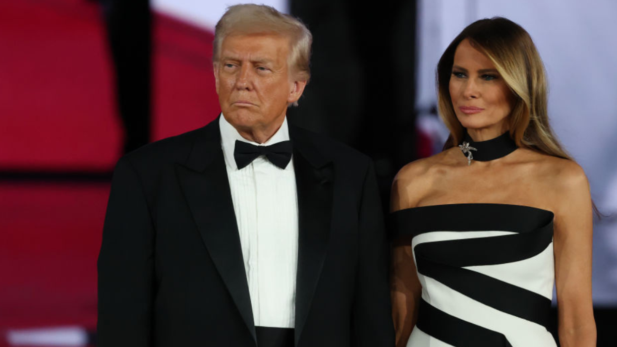 Donald and Melania Trump