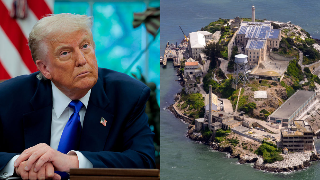 Donald Trump; Alcatraz Island