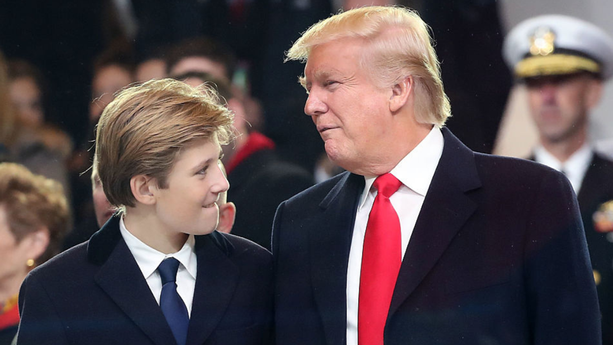 Donald Trump and Barron Trump