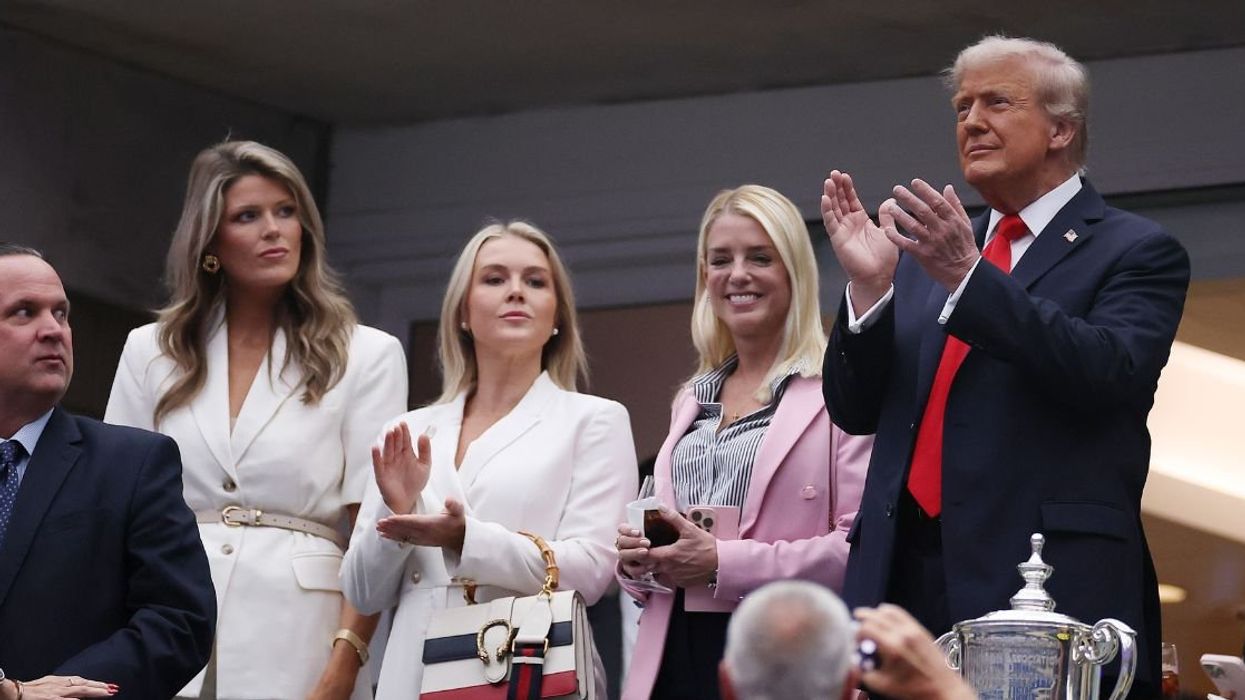 Donald Trump and his presidential posse attended the men's U.S. Open final last Sunday and were met with boos.