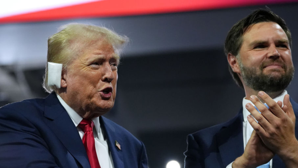 Donald Trump and J.D. Vance