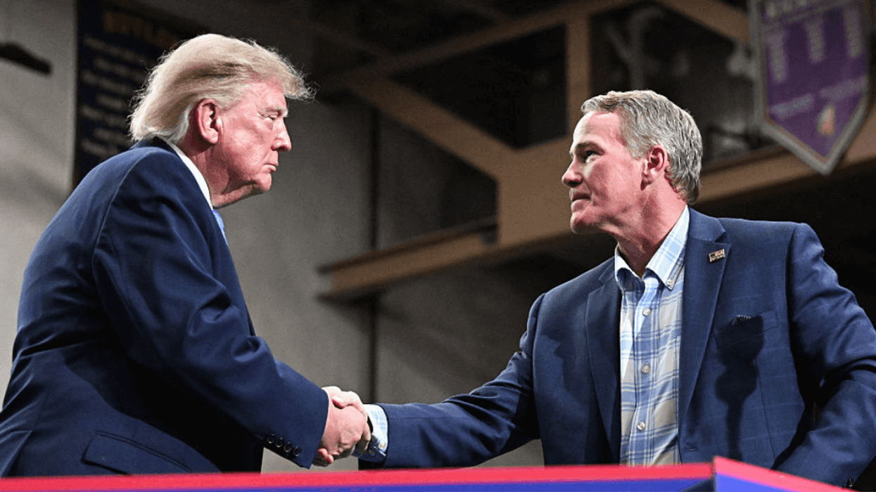 Donald Trump and Jon Husted