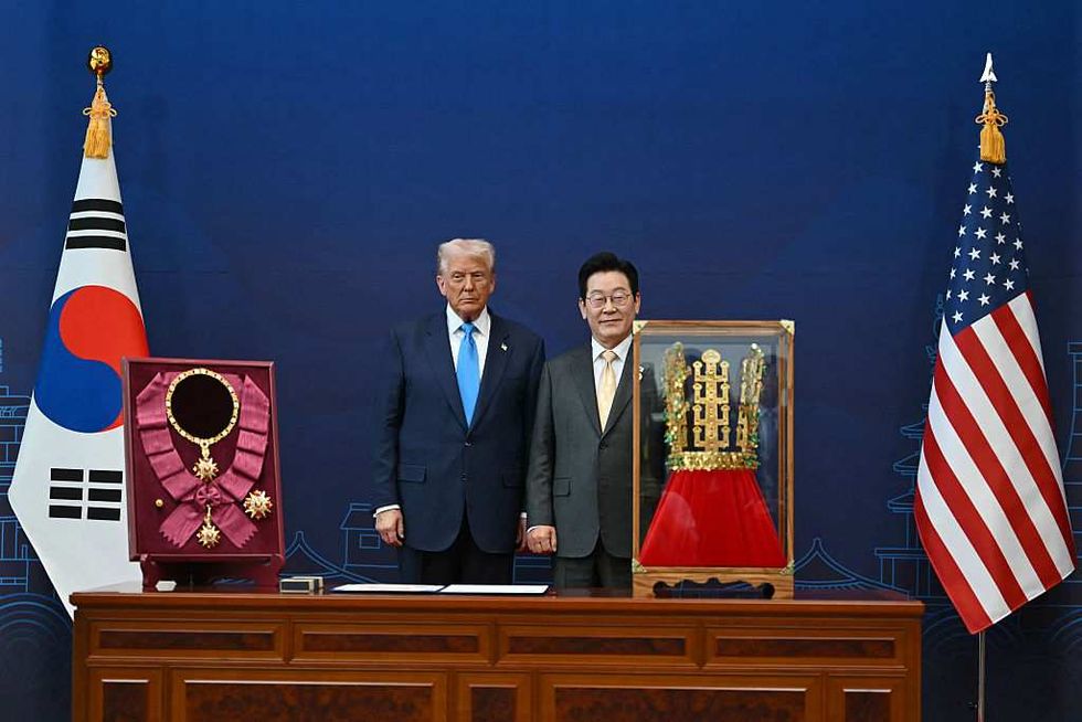 Donald Trump and Lee Jae Myung