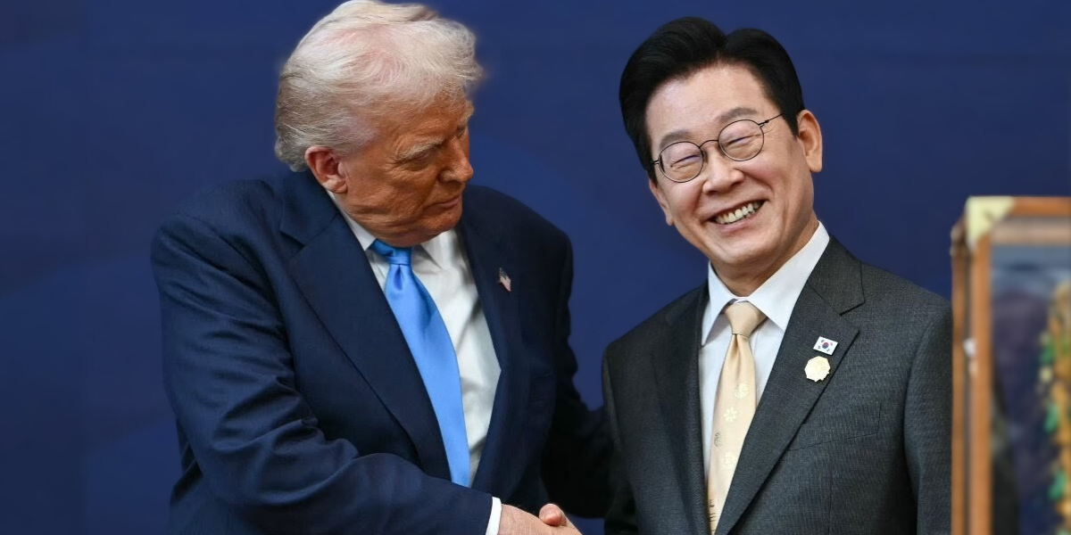 South Korea's President Just Presented Trump With A Massive Gold Crown—And Everyone Had The Same Response