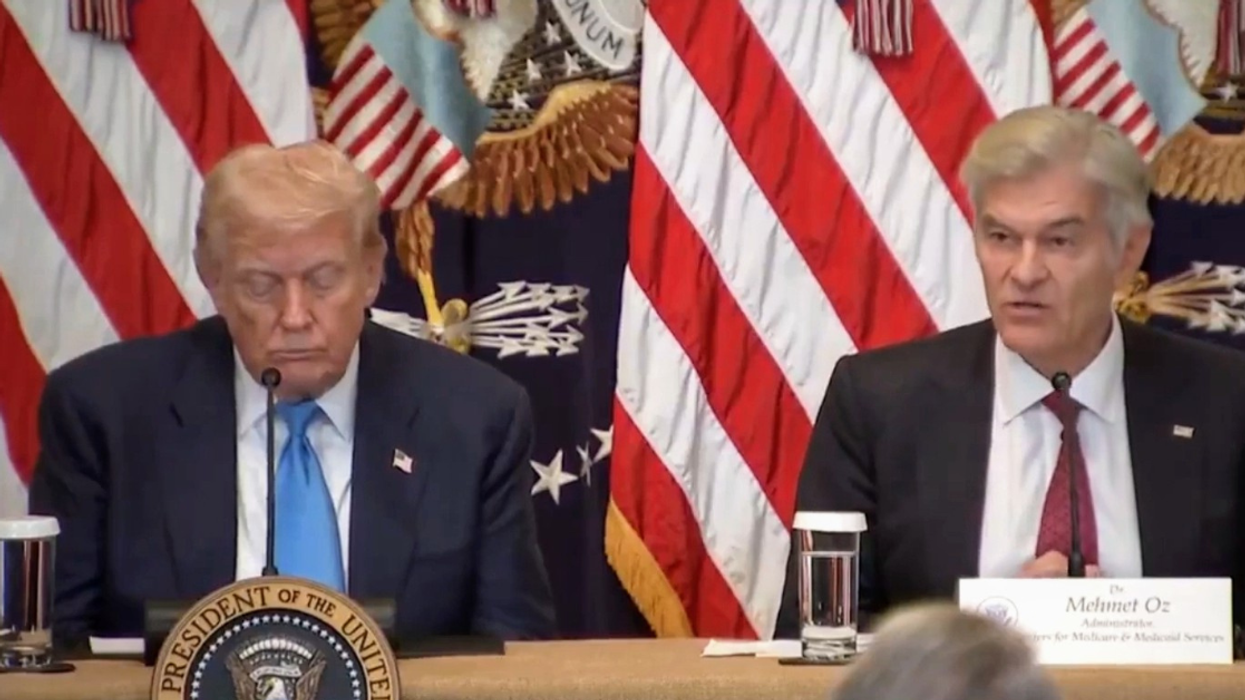 Donald Trump and Mehmet Oz