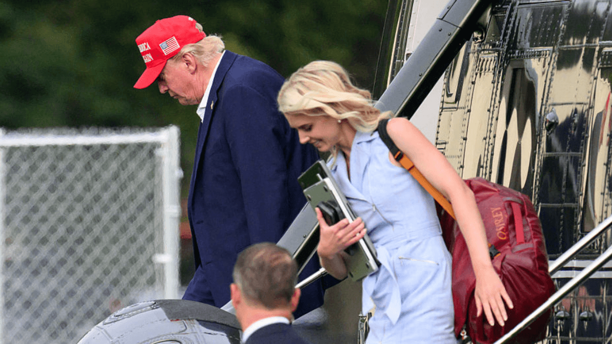 Donald Trump and Natalie Harp