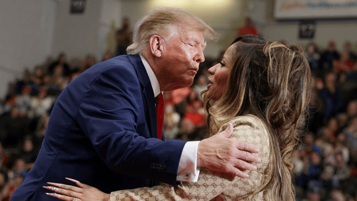 Donald Trump and Nicki Minaj