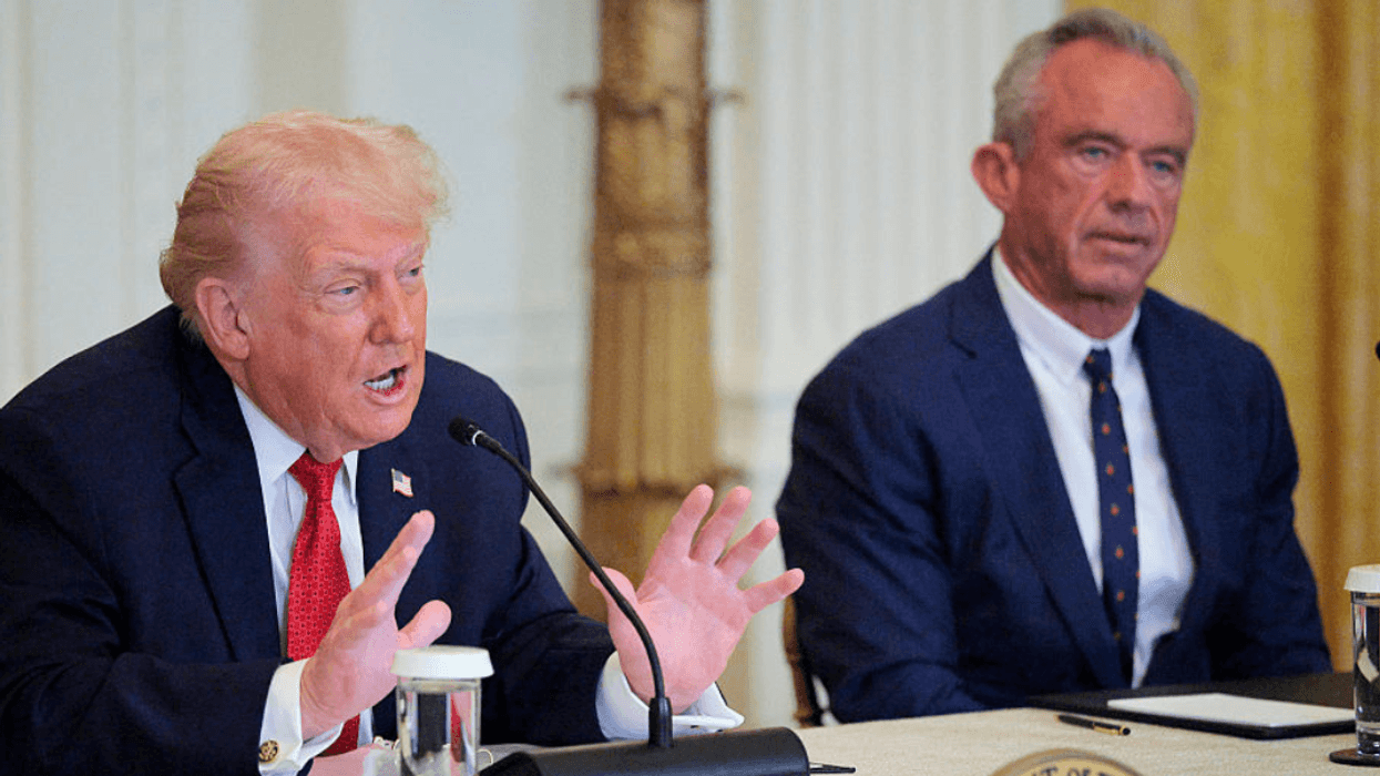 Donald Trump and Robert F. Kennedy Jr.