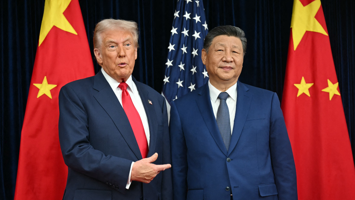 Donald Trump and Xi Jinping