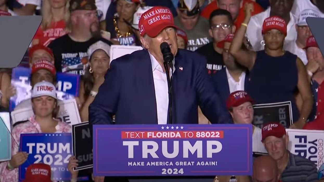 Donald Trump at July 9 Doral, Florida rally