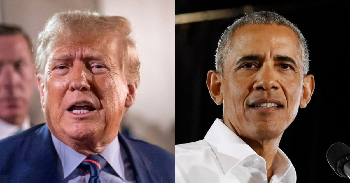 Donald Trump; Barack Obama