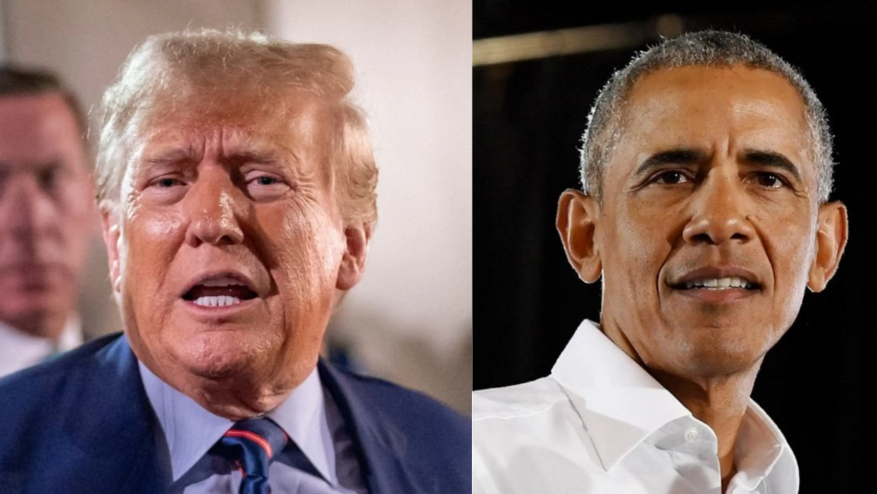Donald Trump; Barack Obama