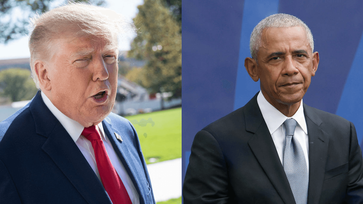 Donald Trump; Barack Obama