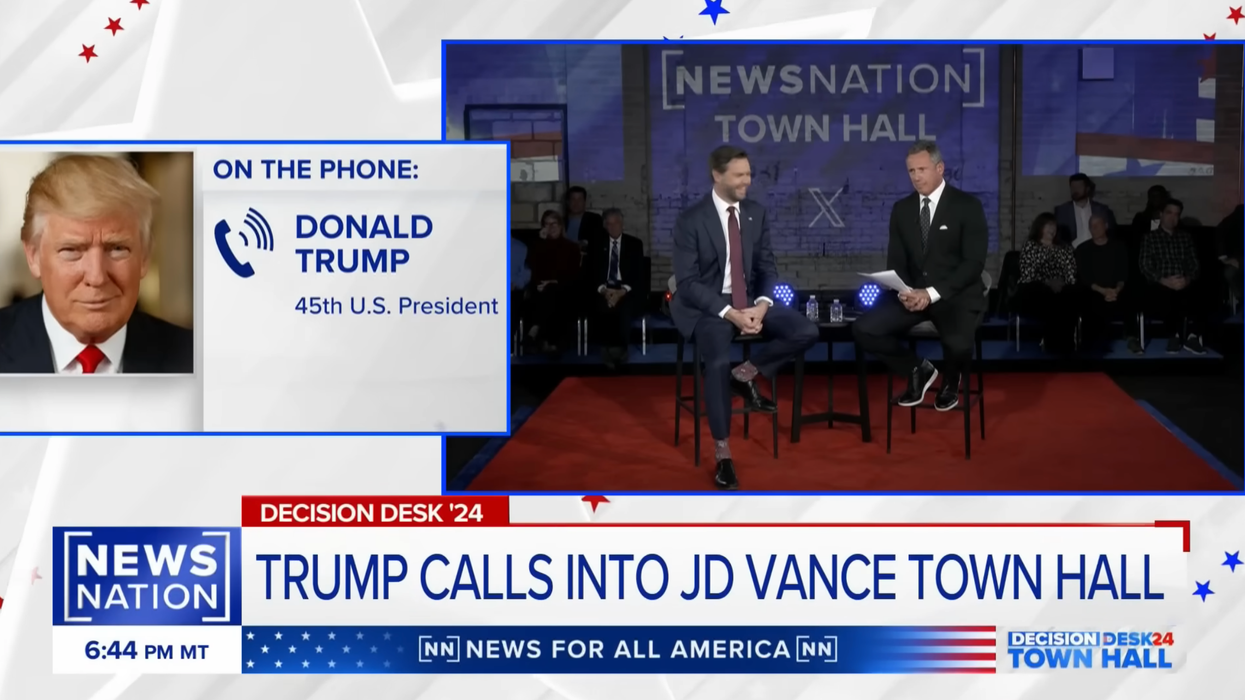 Donald Trump calling in to JD Vance town hall moderated by Chris Cuomo