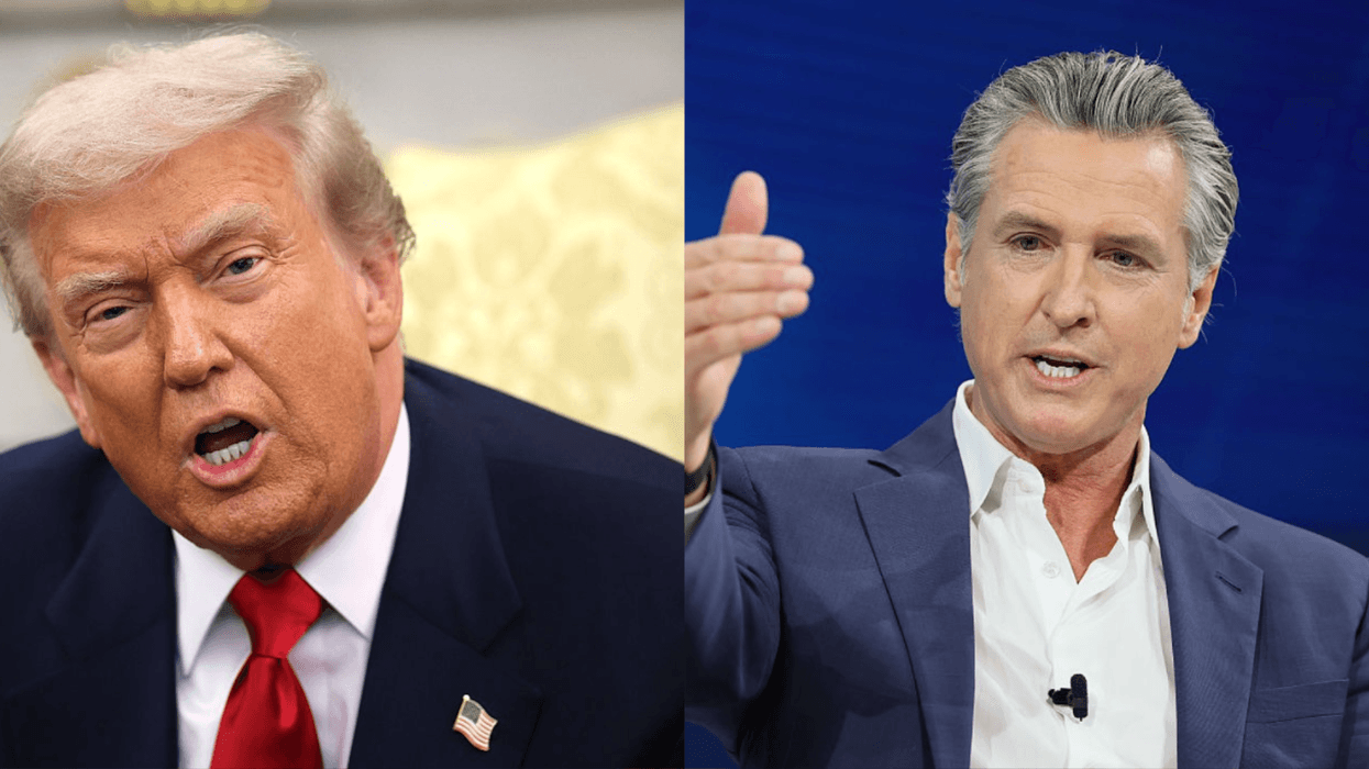 Donald Trump; Gavin Newsom