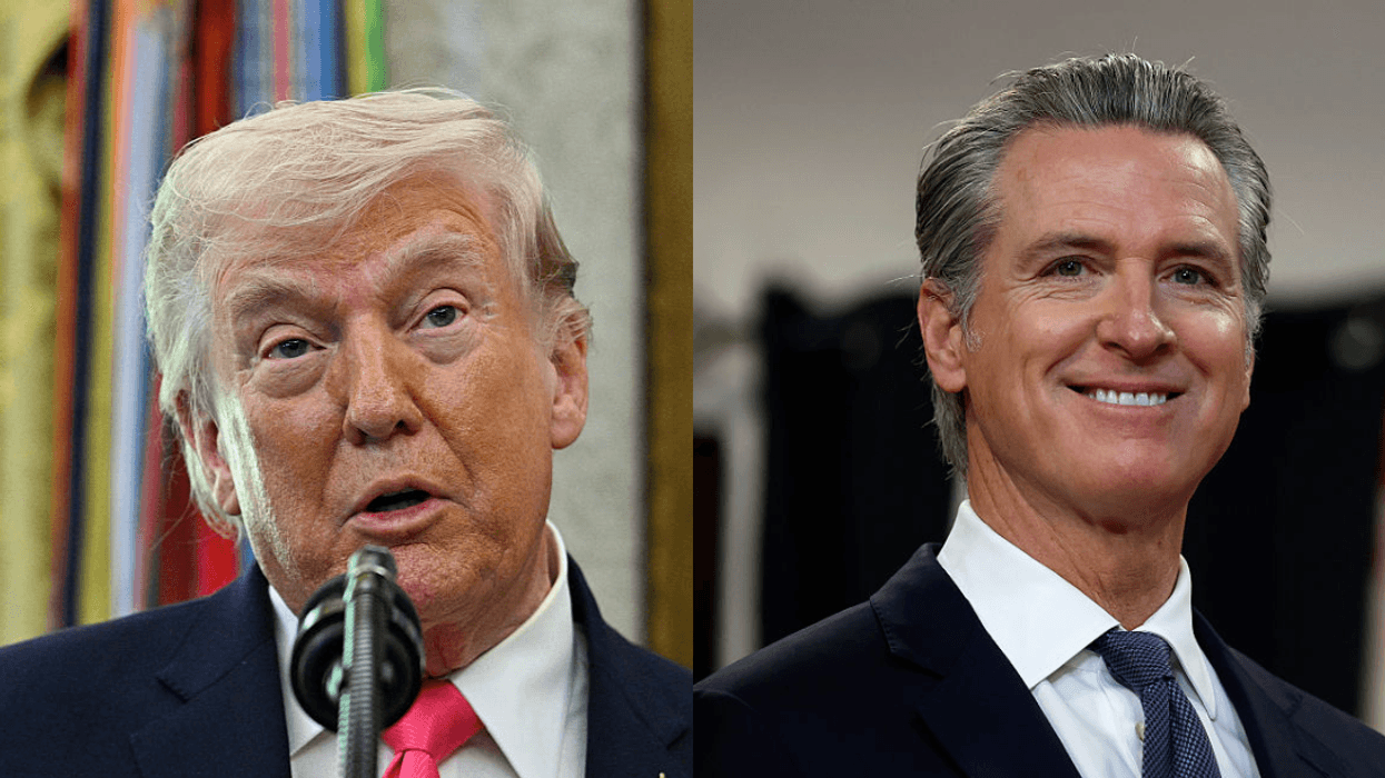 Donald Trump; Gavin Newsom