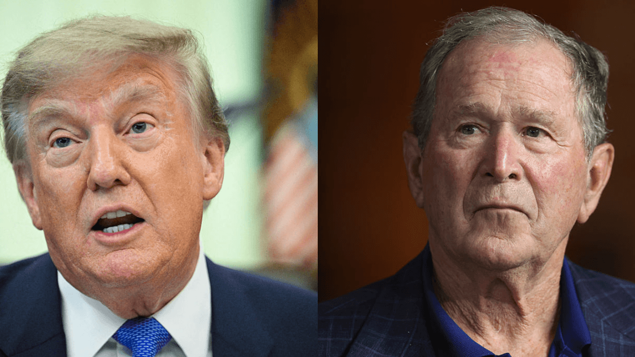 Donald Trump; George W. Bush