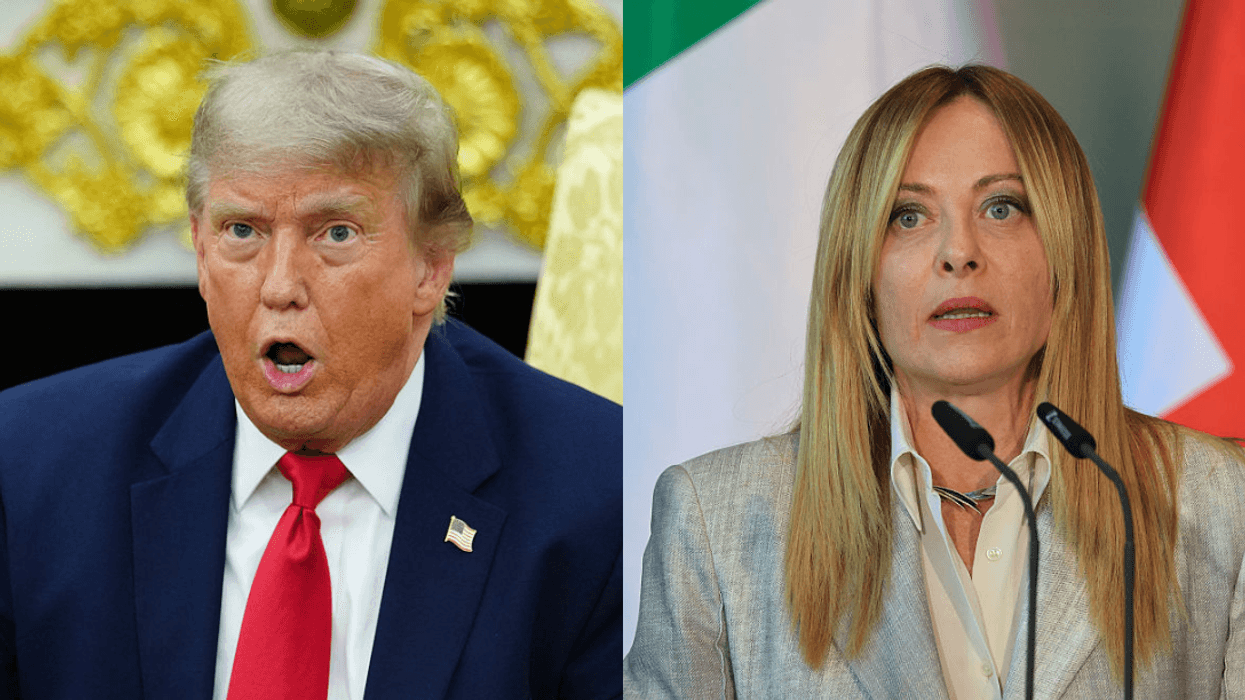 Donald Trump; Giorgia Meloni