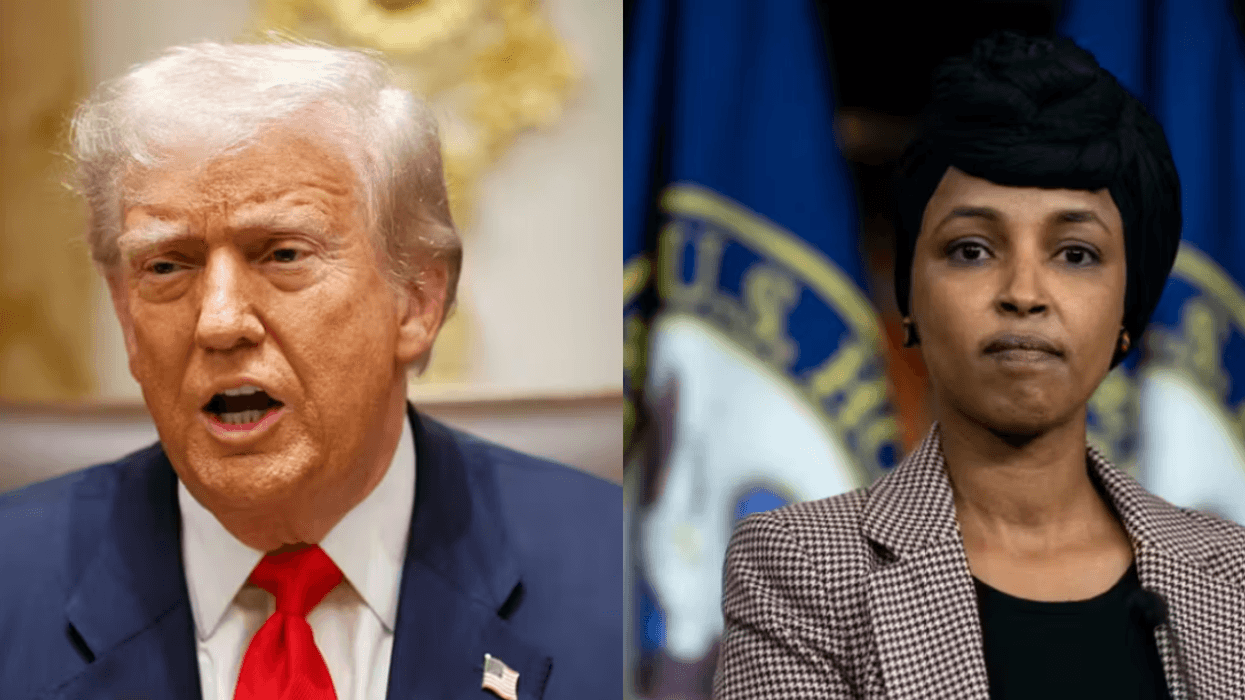 Donald Trump; Ilhan Omar
