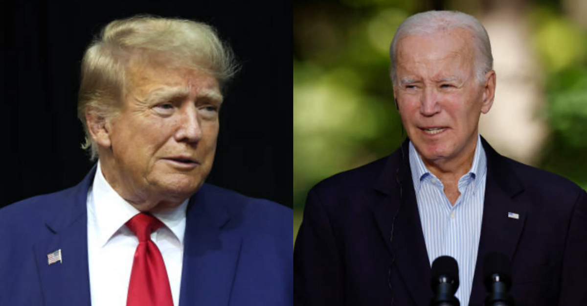 Donald Trump; Joe Biden