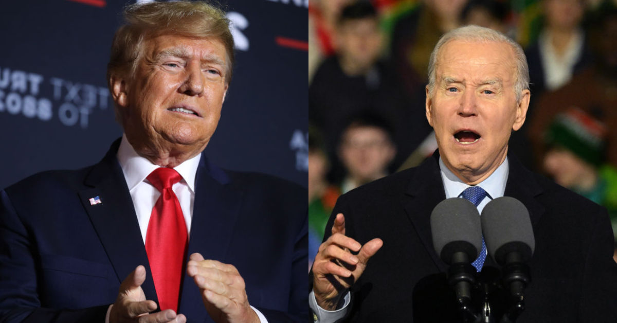 Donald Trump; Joe Biden