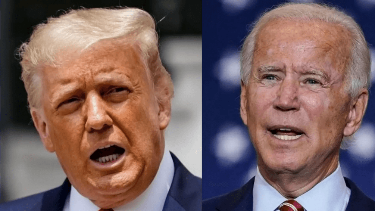 Donald Trump; Joe Biden