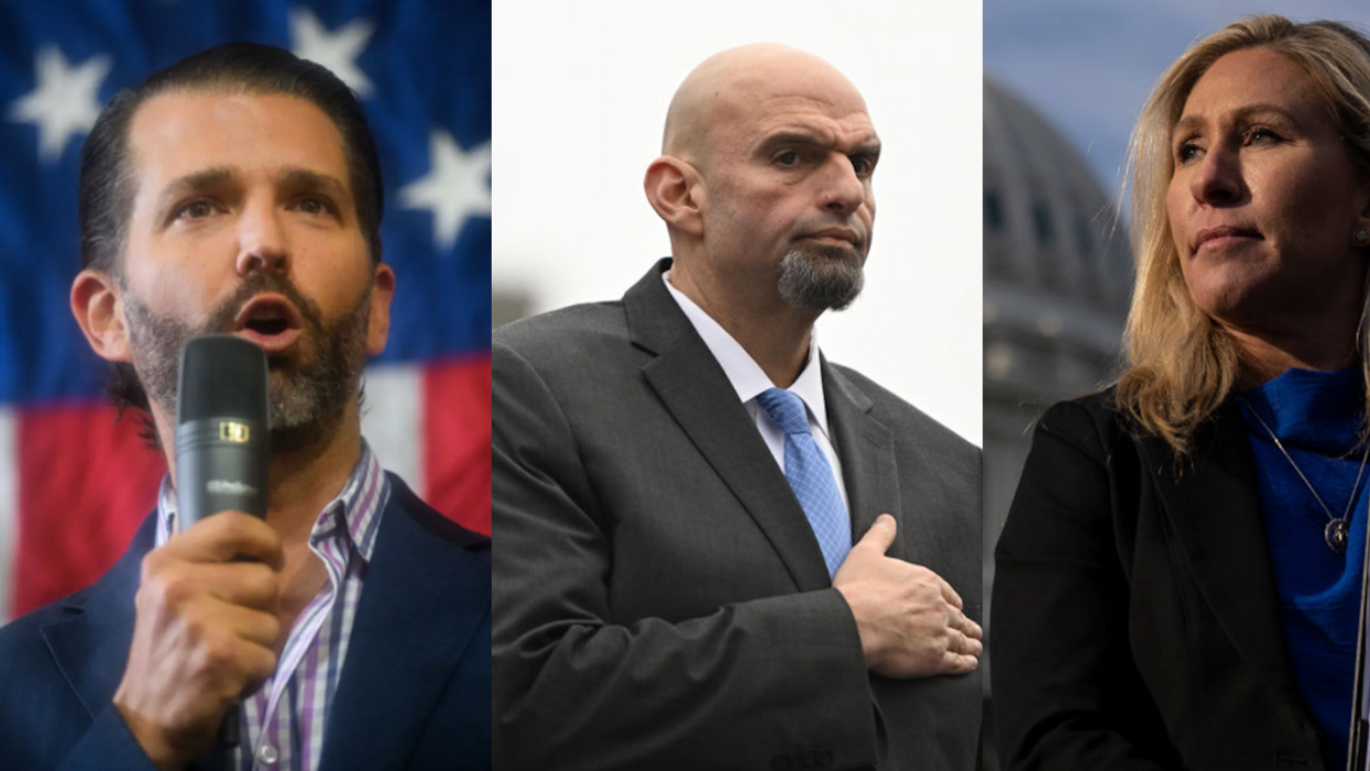 Donald Trump Jr.; John Fetterman; Marjorie Taylor Greene