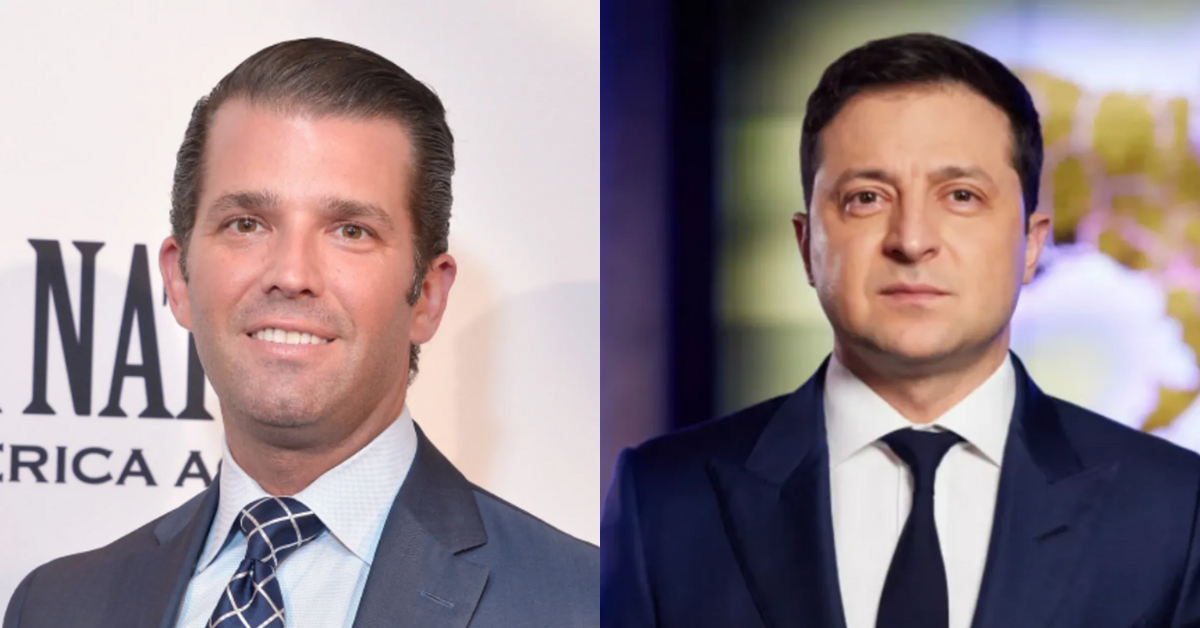 Donald Trump Jr.; Volodymyr Zelenskyy