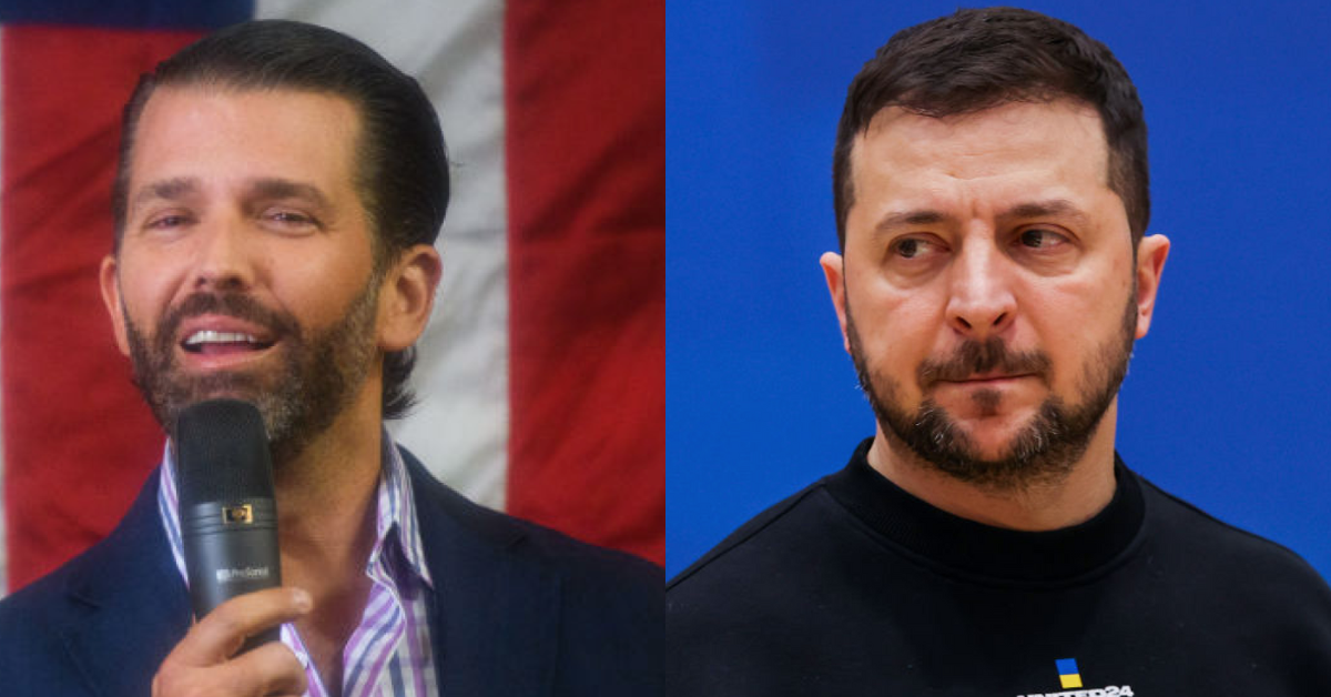 Donald Trump Jr.; Volodymyr Zelenskyy