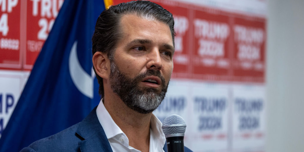 Don Jr. Dragged For Self-Own About 'Perpetual Victim Mentality' - Comic Sands