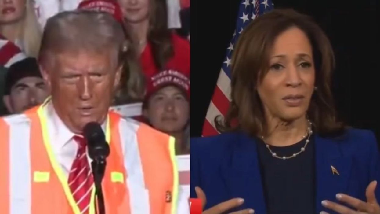 Donald Trump; Kamala Harris