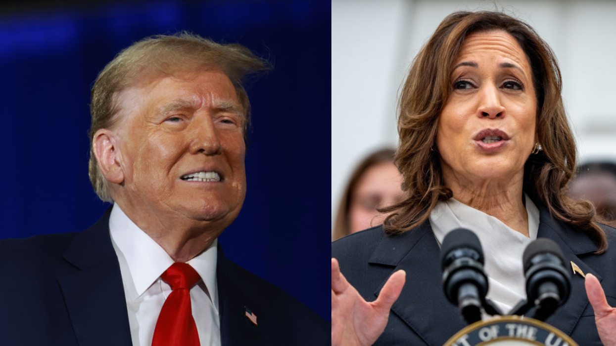 Donald Trump; Kamala Harris