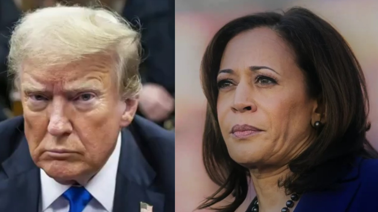 Donald Trump; Kamala Harris