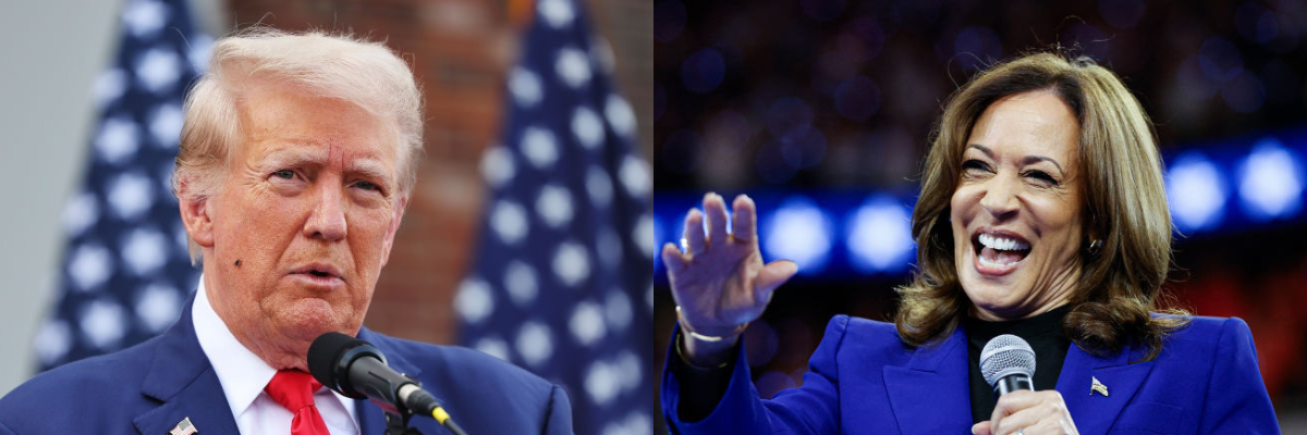 Donald Trump; Kamala Harris
