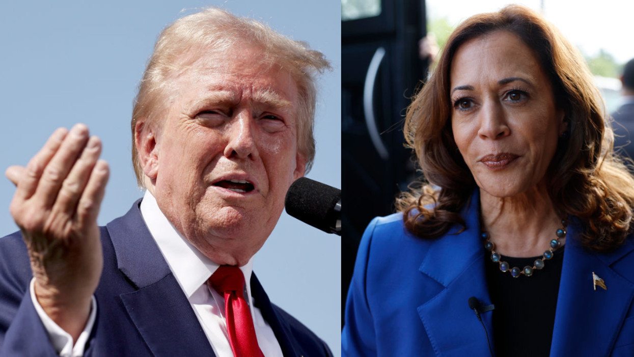 Donald Trump; Kamala Harris