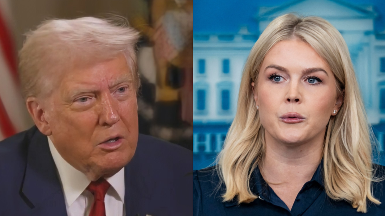 Donald Trump; Karoline Leavitt