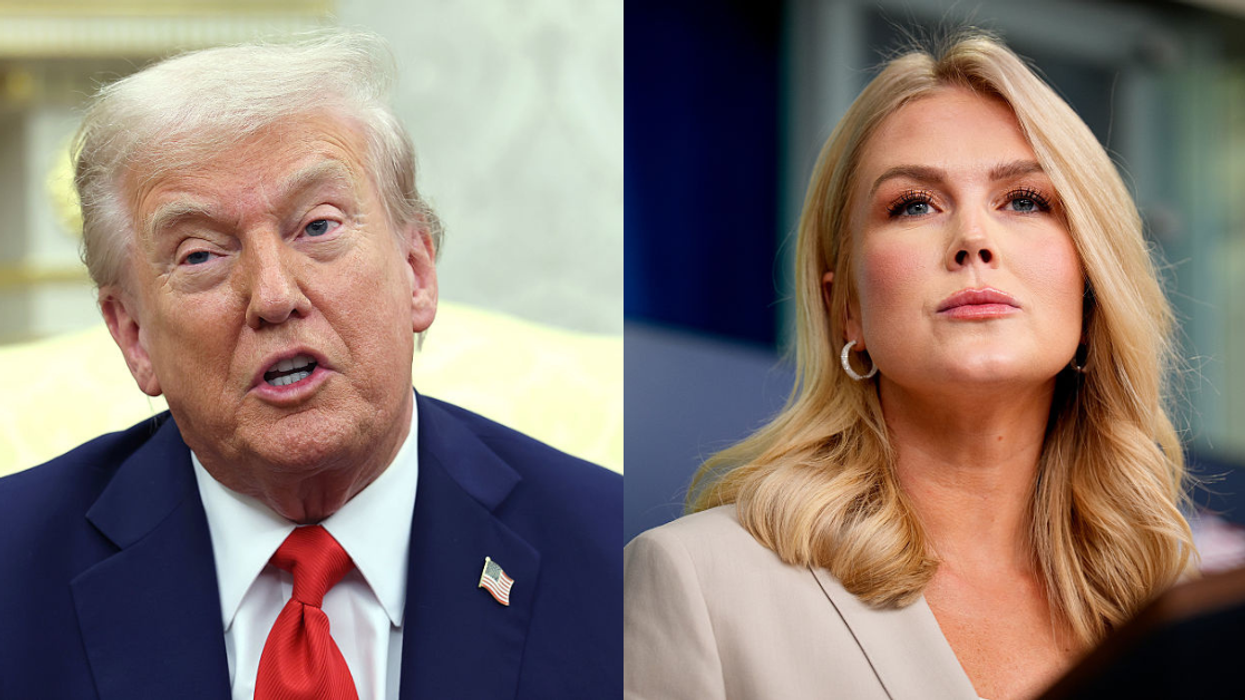 Donald Trump; Karoline Leavitt