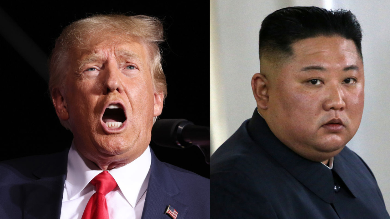 Donald Trump; Kim Jong Un