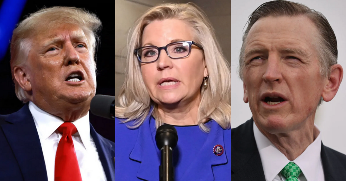 Donald Trump; Liz Cheney; Paul Gosar