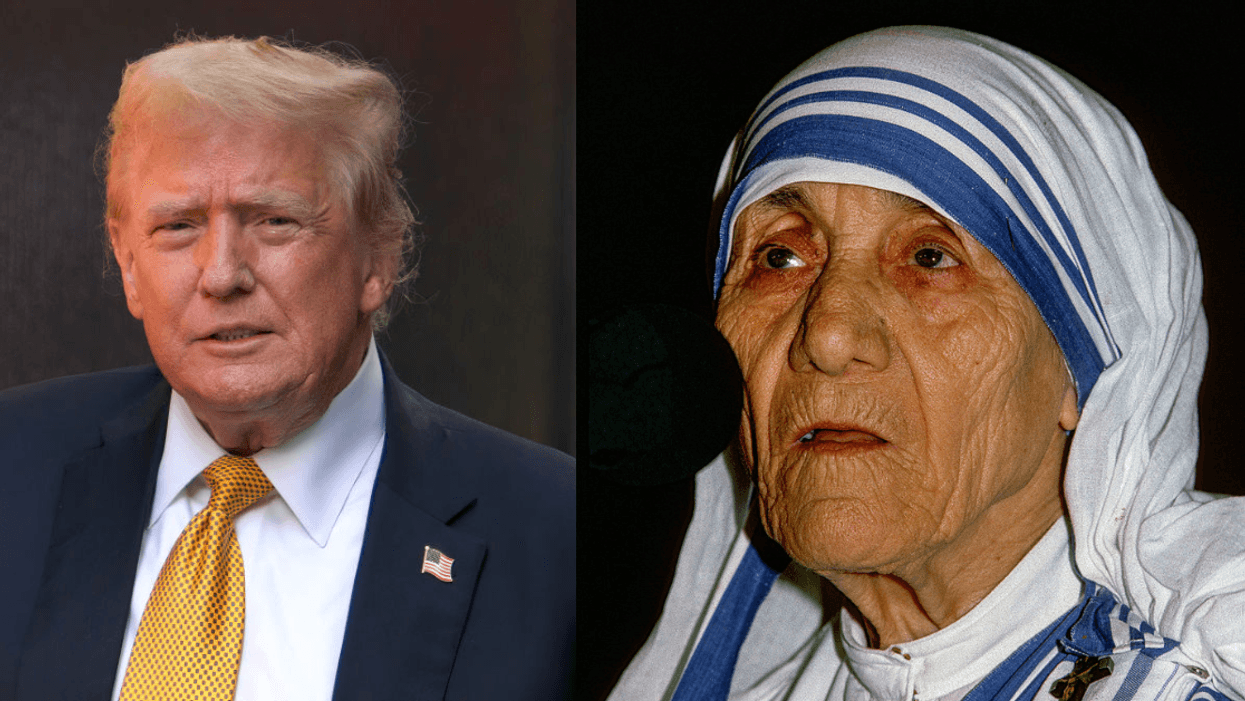 Donald Trump; Mother Teresa