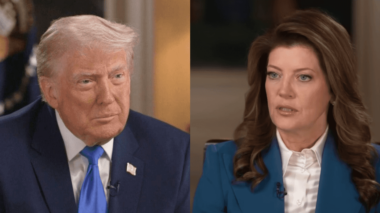 Donald Trump; Norah O'Donnell