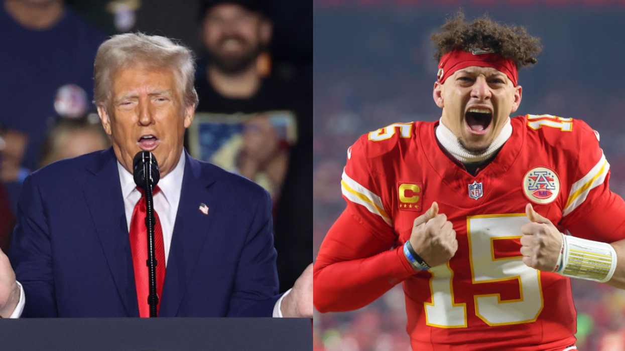 Donald Trump; Patrick Mahomes