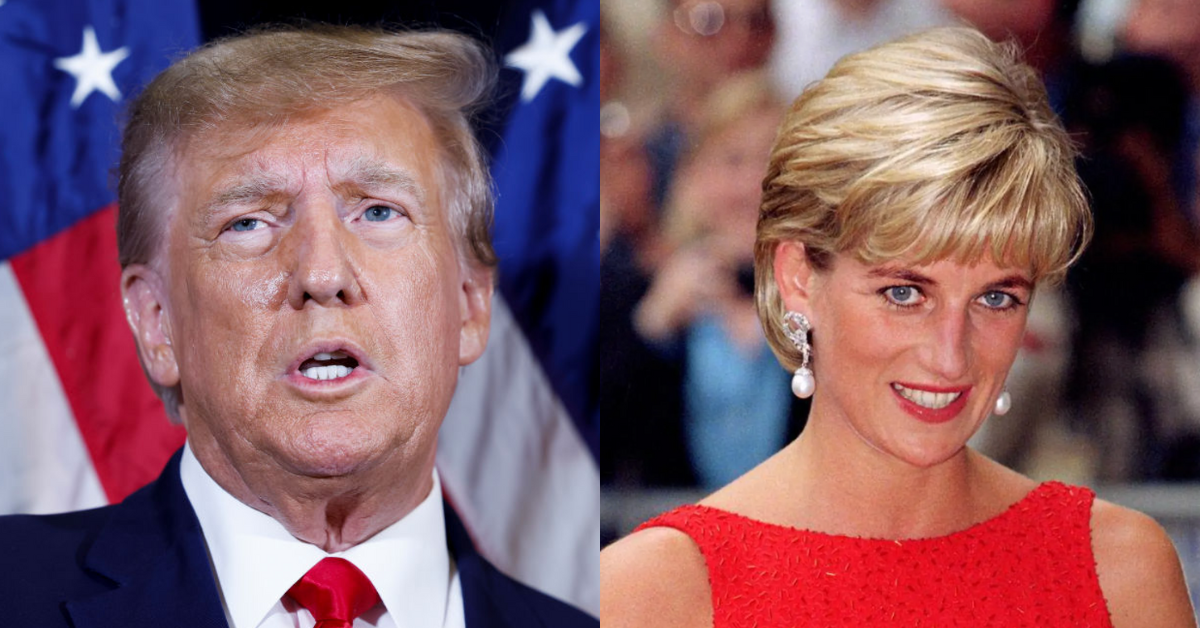 Donald Trump; Princess Diana