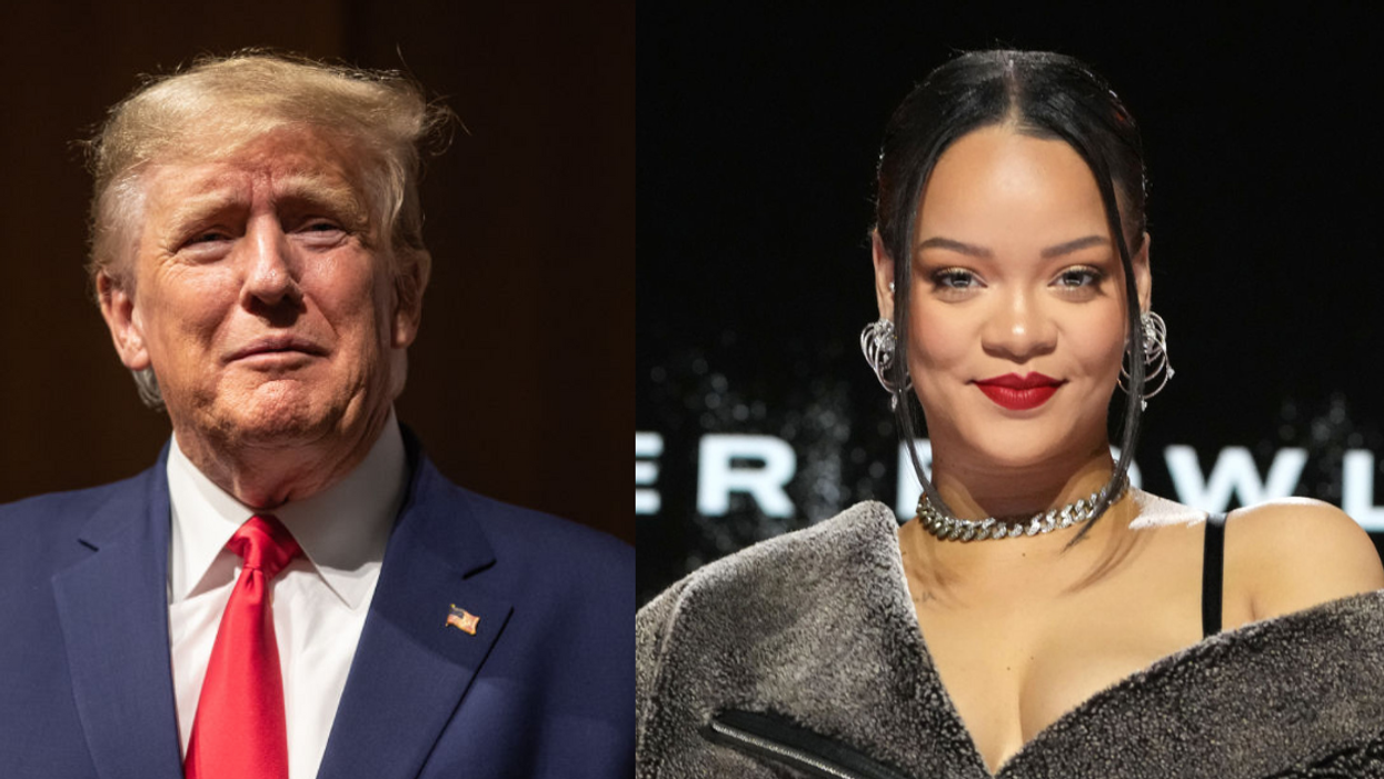 Donald Trump; Rihanna