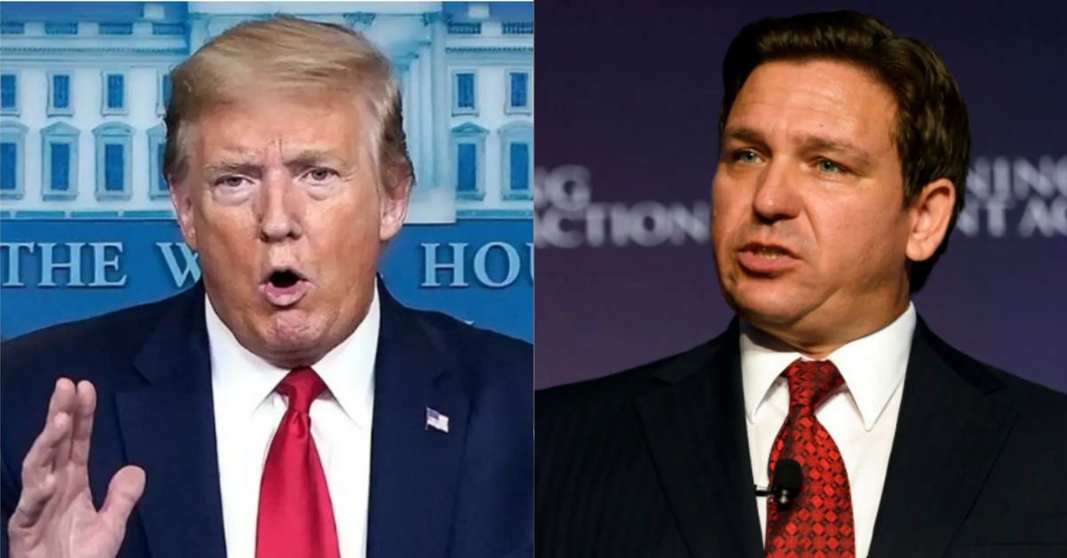 Donald Trump; Ron DeSantis