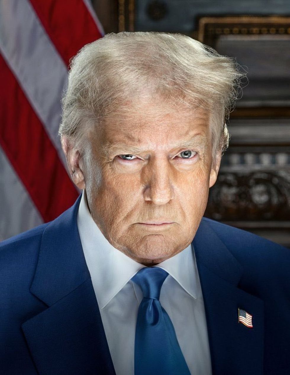 Donald Trump's presidential portrait