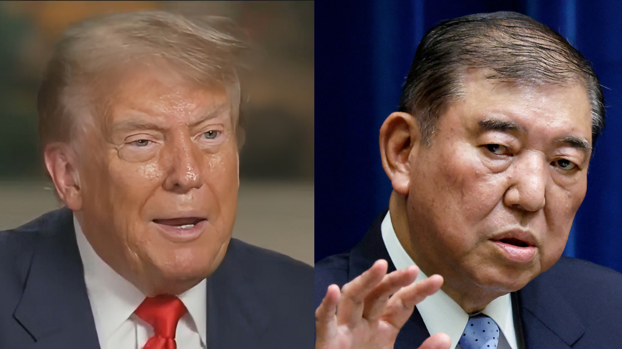 Donald Trump; Shigeru Ishiba